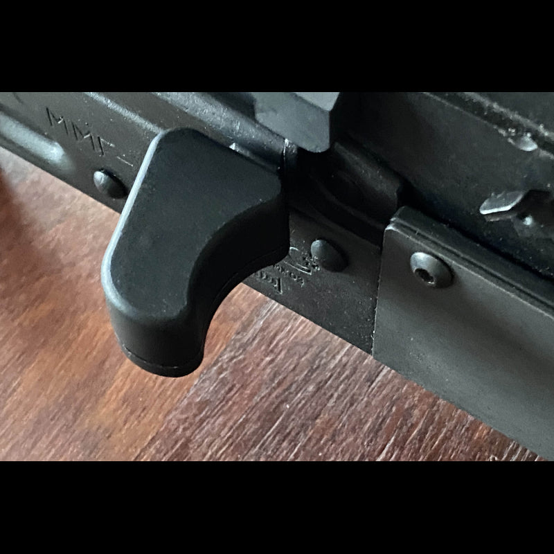 Ergonomic charging handle for AK rifles
