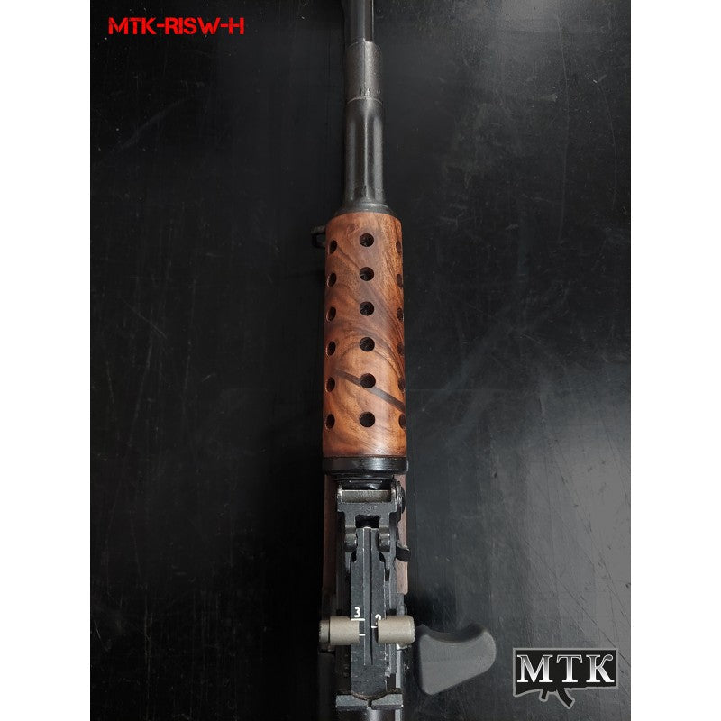 AK vented walnut handguard kit