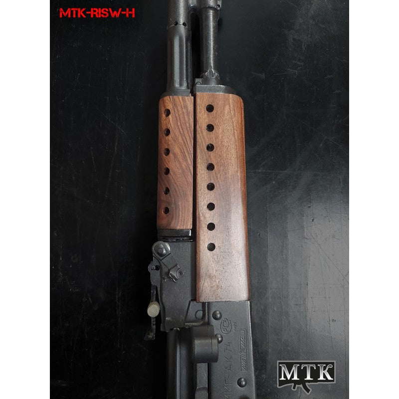 AK vented walnut handguard kit