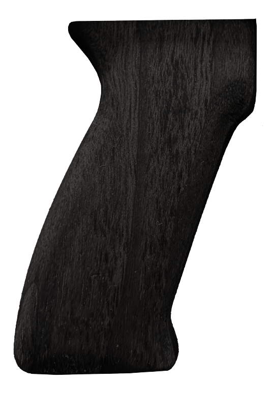 AK Comfort Walnut grip, Black
