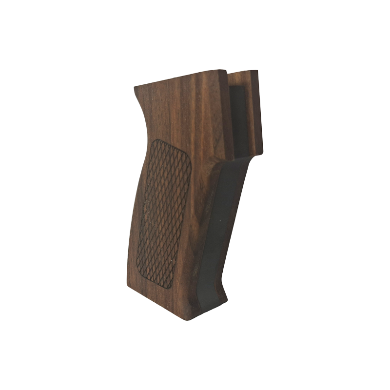 AK "Mag-Lock" Aluminum Pistol Grip with Wood Panels