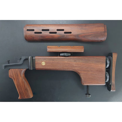 Fully adjustable walnut folding stock for SVD/Tigr KIT