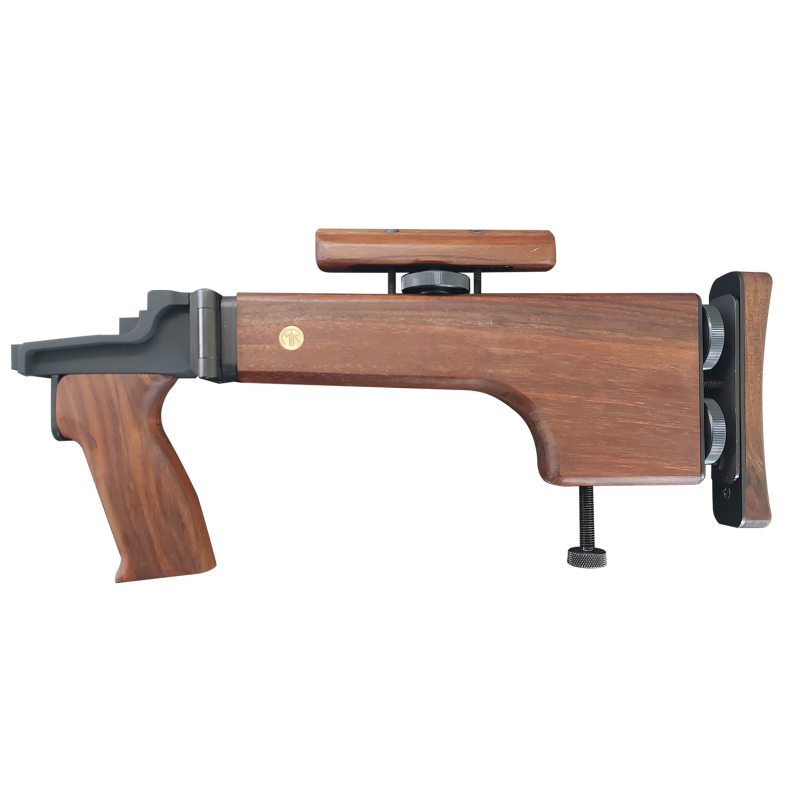 Fully adjustable walnut folding stock for SVD/Tigr KIT