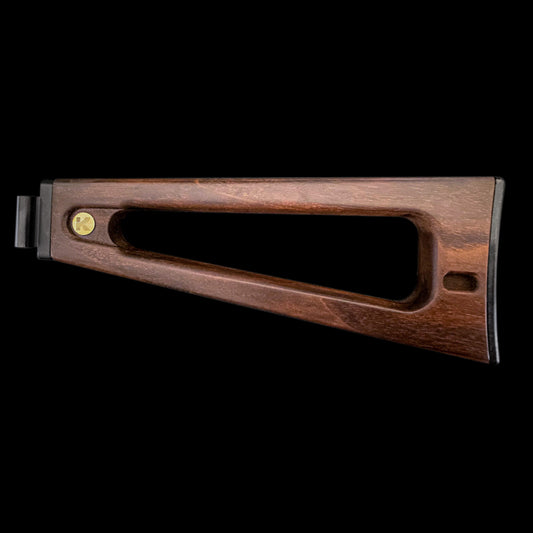 Walnut folding triangle stock for AK